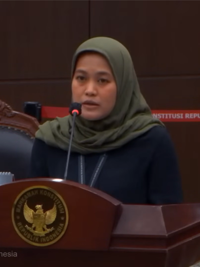 Kesaksian emosional Bu Dinda Dinanti